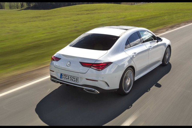 First drive: Mercedes-Benz CLA. Image by Mercedes-Benz.