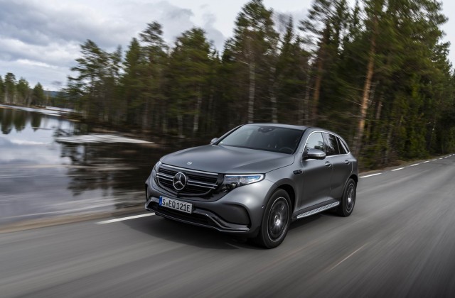 First drive: Mercedes-Benz EQC. Image by Mercedes-Benz.