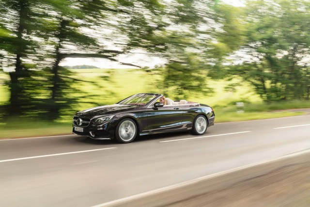 First drive: Mercedes-Benz S 560 Cabriolet. Image by Mercedes-Benz.