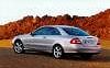 The 2002 Mercedes-Benz CLK-class Coupe. Photograph by Mercedes-Benz. Click here for a larger image.