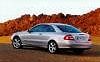 The 2002 Mercedes-Benz CLK-class coupe. Photograph by Mercedes-Benz. Click here for a larger image.