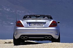 2004 Mercedes SLK. Image by DaimlerChrysler. Click here for a larger image. 2004 Mercedes SLK. Image by DaimlerChrysler.