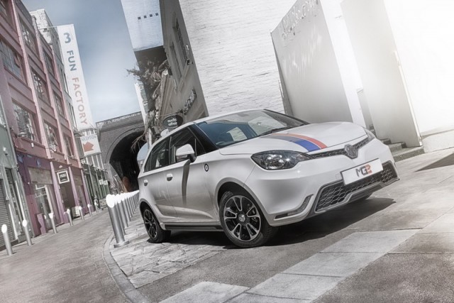 MG3 your way. Image by MG.