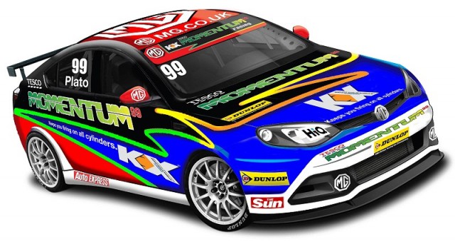 MG returns to BTCC. Image by MG.