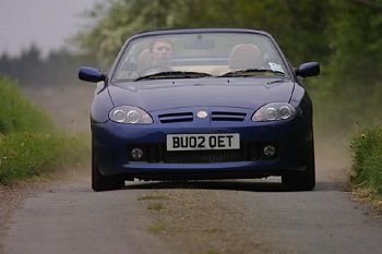 Road test: MG TF 160. Image by Mark Sims.