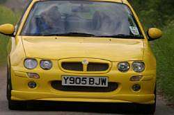 MG ZR160. Photograph by Mark Sims. Click here for a larger image.