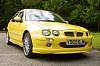 MG ZR160. Photograph by Mark Sims. Click here for a larger image.