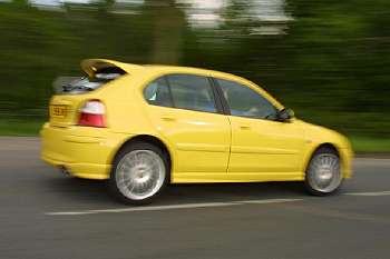 Road test: the aggressive MG ZR160. Image by Mark Sims.
