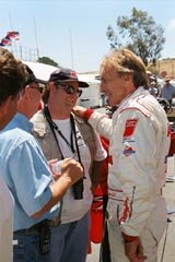 Our man Veglia with Derek Bell.