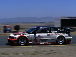 7th to 10th place for the gorgeous BMW M3s was 1st to 4th in the GT class. Picture by Mike Veglia.