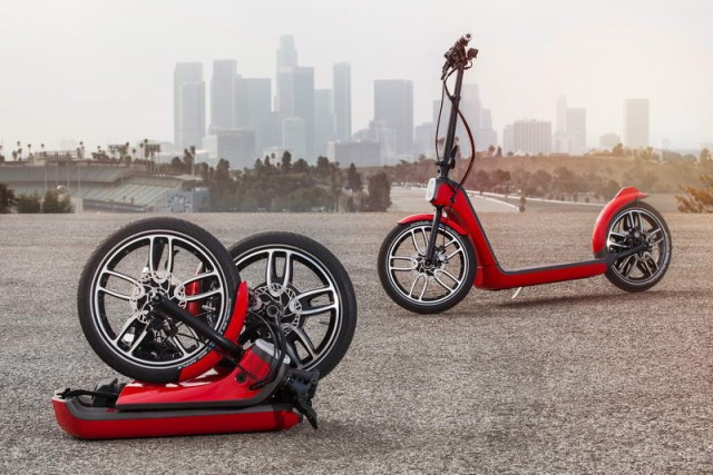 MINI concept scoots into LA. Image by MINI.