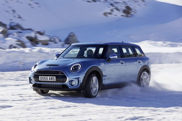MINI introduces ALL4 grip on Clubman. Image by MINI.