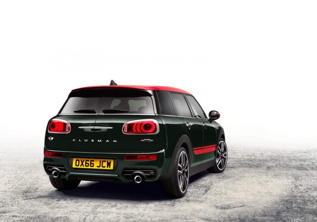 MINI John Cooper Works Clubman unveiled. Image by MINI.