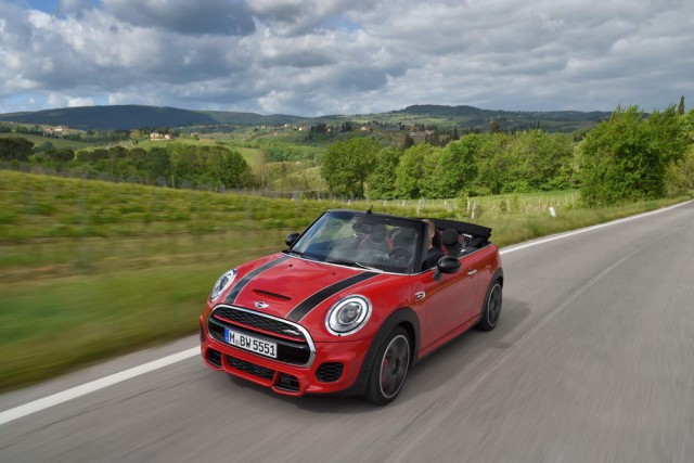 First drive: MINI John Cooper Works Convertible. Image by Richard Newton.