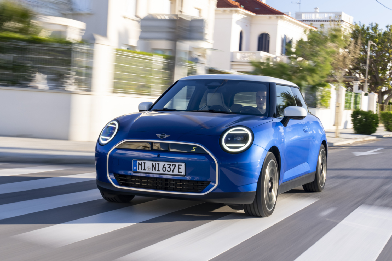 First drive: 2024 Mini Cooper SE. Image by Mini.