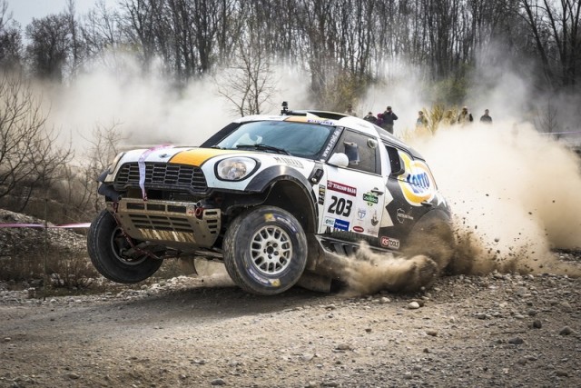 Vasilyev takes sweet desert victory. Image by MINI.