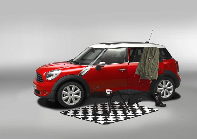 MINI 4x4 Getaway Pack. Image by MINI.