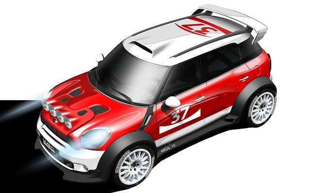 MINI confirms 2011 WRC Countryman. Image by MINI.