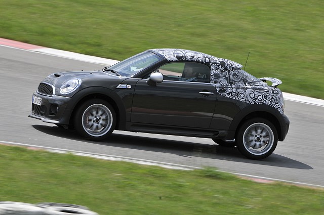 First Drive: Pre-production MINI Coup. Image by MINI.