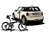 MINI takes to two wheels. Image by MINI.
