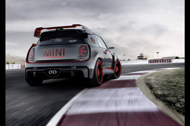 New MINI GP hinted at with Frankfurt concept. Image by MINI.