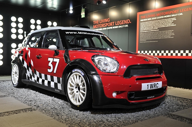MINI unveils 2011 'preview' rally car. Image by Newspress.