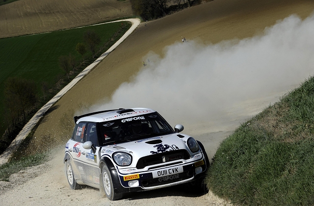 MINI wins on rally debut. Image by MINI.