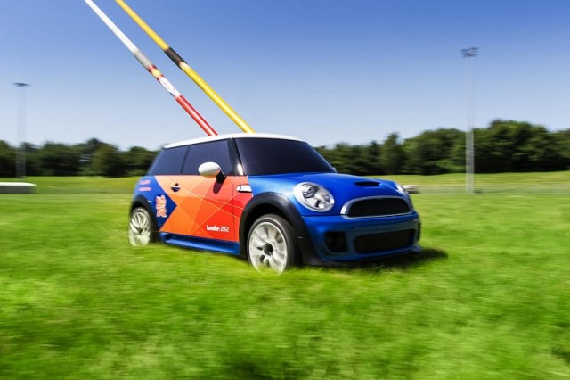 MINI takes to the Olympic field. Image by MINI.