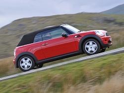 2010 MINI One Convertible. Image by MINI.