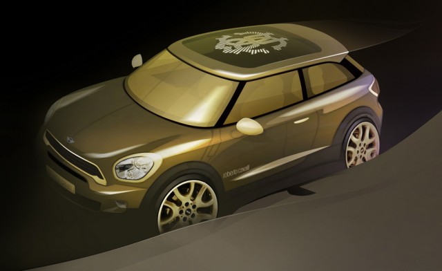 Roberto Cavalli's MINI Paceman. Image by MINI.