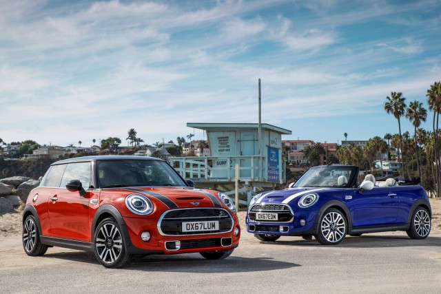 MINI models benefit from new technology. Image by MINI.