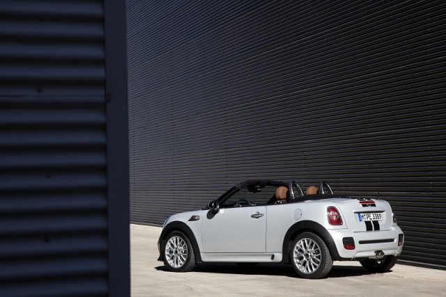 MINI Roadster goes on sale. Image by MINI.
