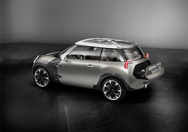 MINI Rocketman touches down. Image by MINI.