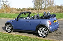 2004 Mini Cooper S Convertible. Image by Shane O' Donoghue.