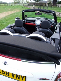 2009 MINI Convertible John Cooper Works. Image by Dave Jenkins.