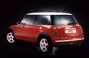 The new Mini - due on sale next year