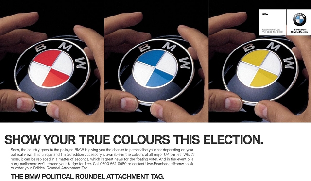 Gotcha! Top five April Fools 2010. Image by BMW.