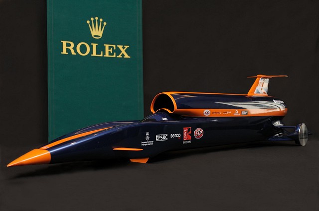 Rolex joins Bloodhound project. Image by Bloodhound.