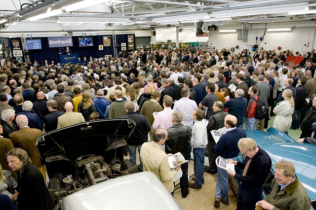 Five truths about buying a car from auction. Image by Bonhams.