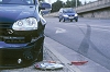 Car crash. Image by Newspress.