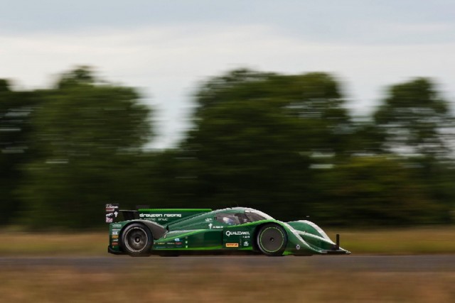 Drayson Racing sets electric speed record. Image by Drayson.