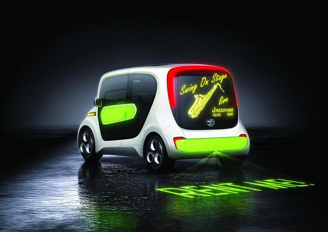 Light Car Sharing Concept showcased. Image by EDAG.