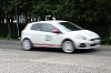 Alisdair Suttie tackles a hillclimb in the Fiat Grande Punto Abarth. Image by Alisdair Suttie.