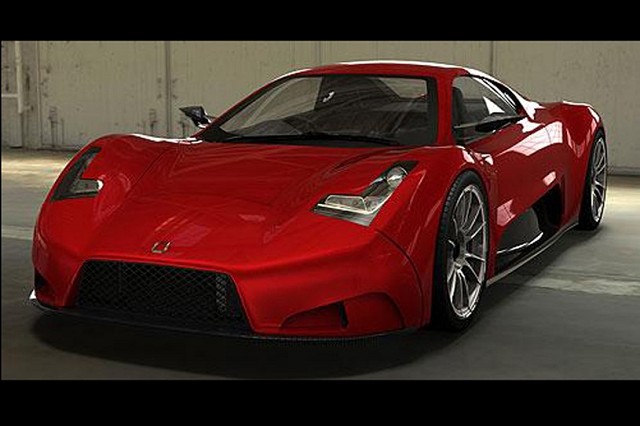 Joss supercar revealed. Image by Joss Developments.