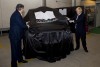 Boris Johnson checks out new Metrocab. Image by Metrocab.