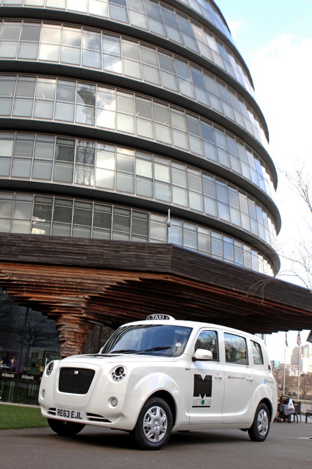 Electric Metrocab specification announced. Image by Metrocab.