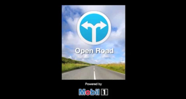 Mobil 1 launches Open Road iPhone app. Image by Mobil 1.