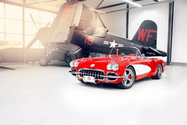 1959 Corvette gets modern makeover. Image by Pogea Racing.