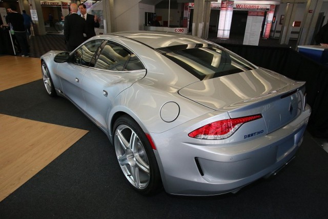 Detroit 2013: a petrol-powered Fisker. Image by Newspress.