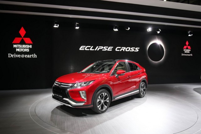 Mitsubishi Eclipse Cross debuts in Geneva. Image by Newspress.